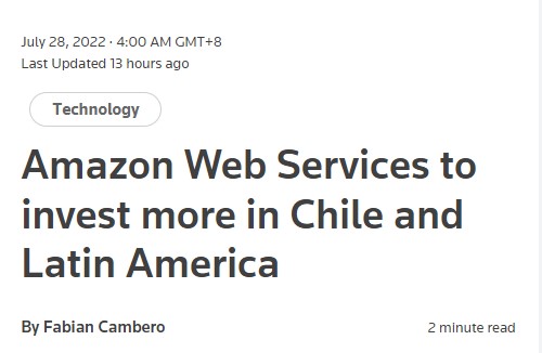 亚马逊AWS将在拉美地区增设30个云区域 | 易邦跨境